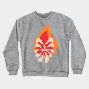 Thousand Flame Punch Crewneck Sweatshirt